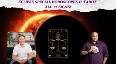 Libra New Moon Solar Eclipse + All 12 Signs  w/ Adam Elenbass Astrologer!