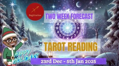 SAGITTARIUS 2 WEEK Forecast - Happy Holidays, Sagittarius! ♐️❄️😇