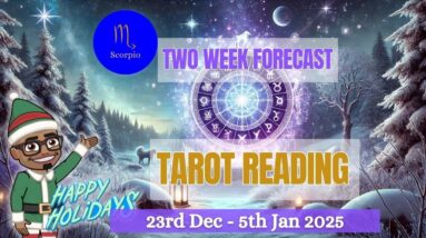 SCORPIO 2 WEEK Forecast - Happy Holidays Scorpio! ♏️❄️😇
