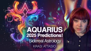 Predictions for AQUARIUS Ascendant for 2025. Ancient Astrology by Krasi