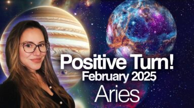 Aries February 2025 -  Embrace Your Inner Glow! A Month of Self-Discovery and New Beginnings