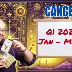 CANCER Q1 TAROT READING ♋️