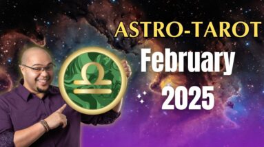 LIBRA FEBRUARY ASTROTAROT ♎️ #reydiantrelaity #astrotarot