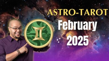 GEMINI FEBRUARY ASTROTAROT ♊️ #reydiantrelaity #astrotarot