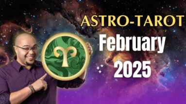 ARIES FEBRUARY ASTROTAROT ♈️ #reydiantrelaity #astrotarot