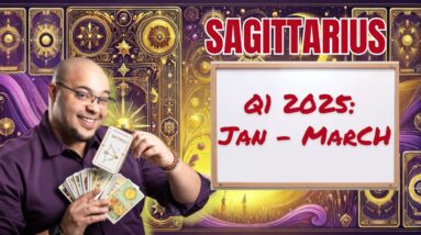 SAGITTARIUS Q1 TAROT READING ♐️ #reydiantrealitytarot