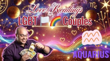 Aquarius LGBTQ Reading ♒️🏳️‍🌈❤️ A COMMITMENT to HEALING Aquarius! #lovereadings #lovetarot
