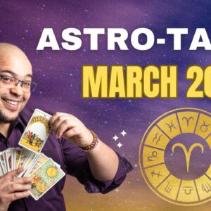 Aries March AstroTarot ♈️