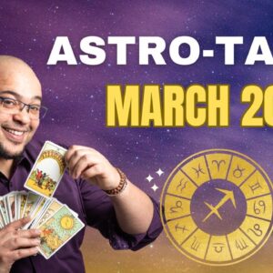 Sagittarius March AstroTarot ♐️