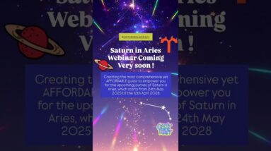 Saturn in Aries Upcoming Webinar #ladaduncheva #saturninaries #astroladawebinars