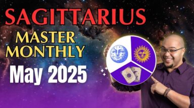 SAGITTARIUS MAY ASTROLOGY & TAROT | New & Improved Forecasts! | #insightful #reydiantreality