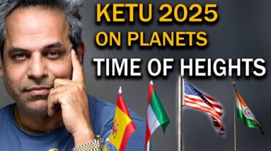 Ketu transit 2025 over planets Vedic Astrology (great heights of LEO)