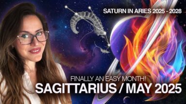 SAGITTARIUS May 2025. Saturn in Your 5th House: 2025-2028!