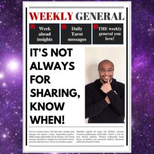 Weekly Tarot Reading | April 28th 2025 – It’s Not Always for Sharing… Know When to Hold Back 🤐