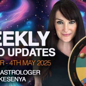 Weekly Astro Weather Watch with Kesenya for 27th April to 4th May