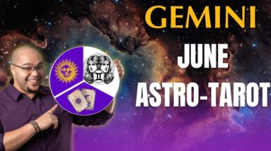 GEMINI JUNE Astrology & Tarot: A shift from dreaming to grounding. #reydiantreality