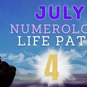 Life Path 4 4️⃣ July is asking you to GET VISIBLE! Can you HANDLE IT?! #reydiantreality #lifepath4