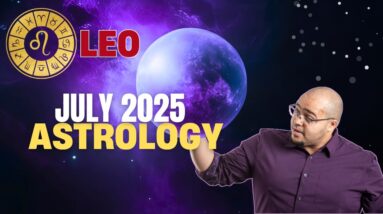 Leo July Astrology ♌️A retreat TO PUSH FORWARD Leo! #reydiantreality #leoastrology