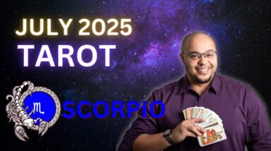SCORPIO TAROT JULY ♏️ Sometimes its BIGGER than YOU Scorpio!? #reydiantreality #scorpiotarot