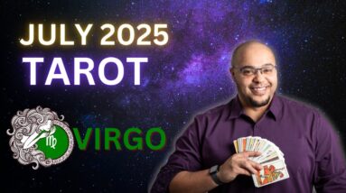 VIRGO TAROT JULY ♍️ What are you GEARING UP TO RELEASE Virgo?! #reydiantreality #virgotarot