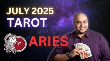 ARIES TAROT JULY ♈️ A New round of DECISIONS OPEN A WINDOW! #aries #reydiantreality