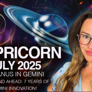 CAPRICORN July 2025. A New 8 Year Chapter Begins! Uranus in Your 6th House Will...