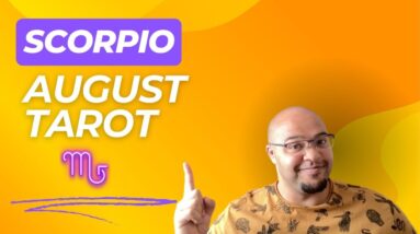 Scorpio Tarot August 2025 ♏️ A FRESH start to HOME & CAREER Scorpio? #scorpiotarot #reydiantreality