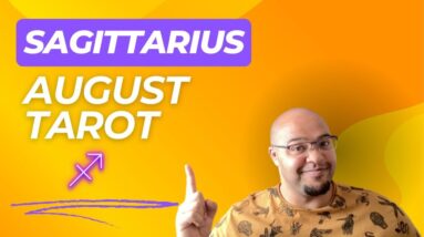 Sagittarius Tarot August 2025 ♐️ Take the ROSEY GLASSES off, Sagittarius! #sagittariustarot