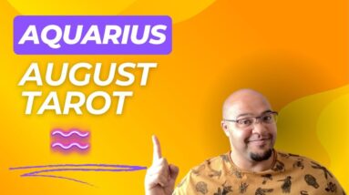 Aquarius Tarot August 2025 ♒️ The STRENGTH to rise, is EMERGING Aquarius! #aquariustarot