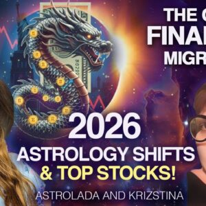 From Dollar to Dragon-The Financial Shift East! 2026 Best Stocks! Financial Astrology Predictions
