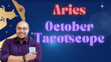 Aries October Tarot ♈️ | HASHING IT OUT, to CLEAR THE WAY! #reydiantreality