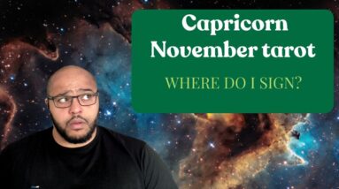 Capricorn November Tarot ♑️ | Get these CONTRACTS #reydiantreality