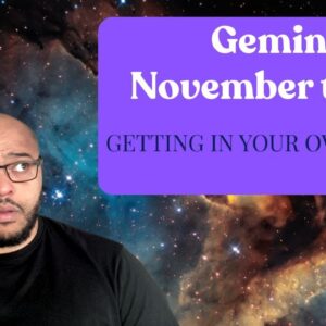Gemini November Tarot ♊️ | Be mindful of your OWN VICES Gemini! #reydiantreality