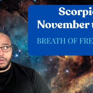 Scorpio November Tarot ♏️ | A new YOU, REVEALED Scorpio?! #reydiantreality