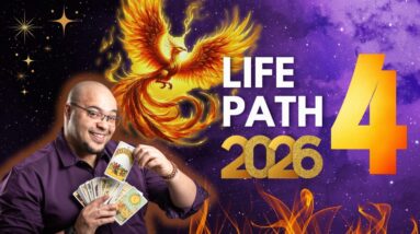 Life Path 4 2026 4️⃣ Numerology and Tarot | CHALLENGES CREATE RESILIENCE! #lifepath4