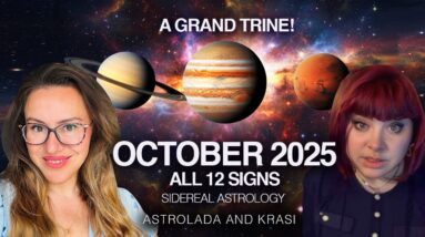 October 2026 Astrology. All 12 Signs (Sidereal + Tropical) With Krasi Attasio