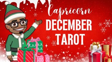 Capricorn December Tarot ♑️ Not ALL SECRETS ARE BAD CAPRICORN! Chin up!