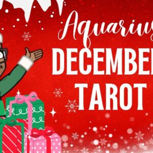 Aquarius December Tarot ♒️ BALANCE is the Kay Aquarius, MAGIC IS COMING!