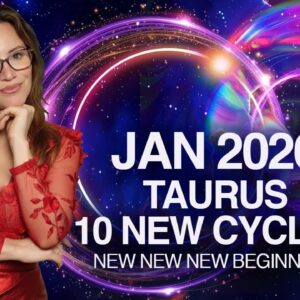 TAURUS January 2026. 10 New Cycles Begin - The MARS - SUN Conjunction Defines Your Future!