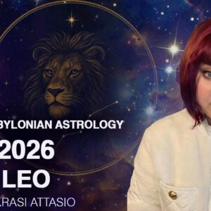 LEO ASCENDANT 2026 Horosocope - Ancient Babylonian Astrology with Dr. Krasi Attasio