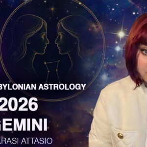 GEMINI ASCENDANT 2026 Horoscope - Ancient Babylonian Astrology with Dr. Krasi Attasio