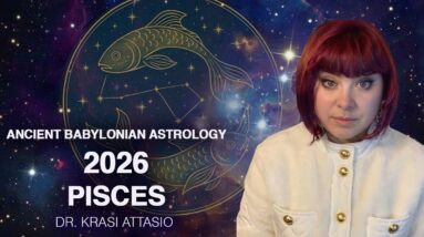 PISCES ASCENDANT 2026 Horoscope - Ancient Babylonian Astrology with Dr. Krasi Attasio