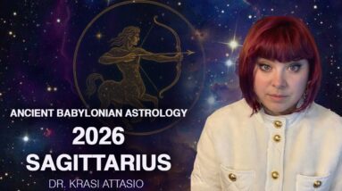 SAGITTARIUS ASCENDANT 2026 Horoscope - Ancient Babylonian Astrology with Dr. Krasi Attasio
