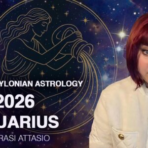 AQUARIUS ASCENDANT 2026 Horoscope - Ancient Babylonian Astrology with Dr. Krasi Attasio