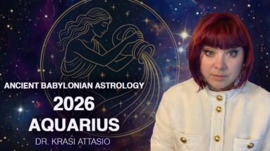 AQUARIUS ASCENDANT 2026 Horoscope - Ancient Babylonian Astrology with Dr. Krasi Attasio