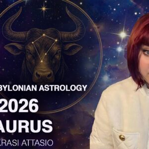 TAURUS ASCENDANT 2026 Horoscope - Ancient Babylonian Astrology with Dr. Krasi Attasio