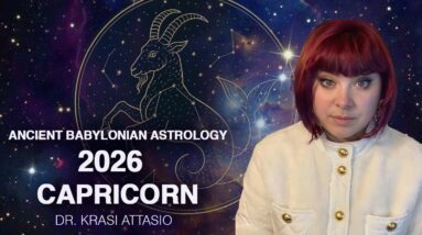 CAPRICORN ASCENDANT 2026 Horoscope - Ancient Babylonian Astrology by Dr. Krasi Attasio