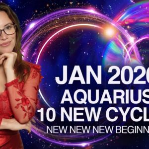 From Sleep to POWERFUL ACTIVATION! 10 New Cycles Begin! AQUARIUS January 2026