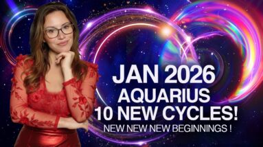 From Sleep to POWERFUL ACTIVATION! 10 New Cycles Begin! AQUARIUS January 2026