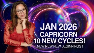 A NEW MISSION! MARS - SUN - VENUS Join in Your Sign & Set the Next 2 Years. CAPRICORN January 2026.
